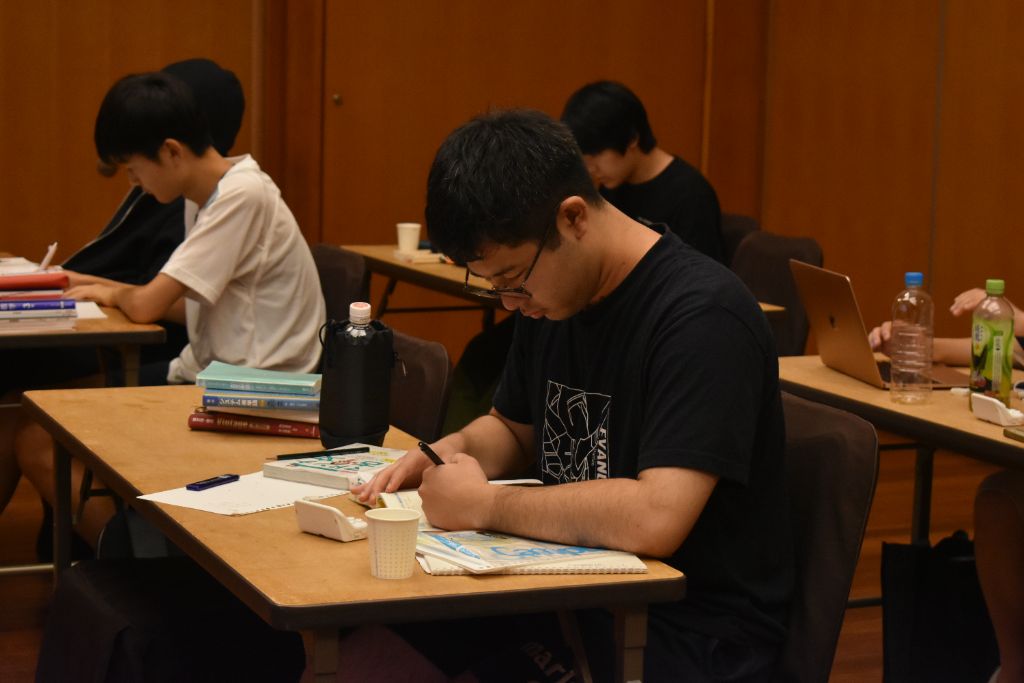 前回合宿の様子