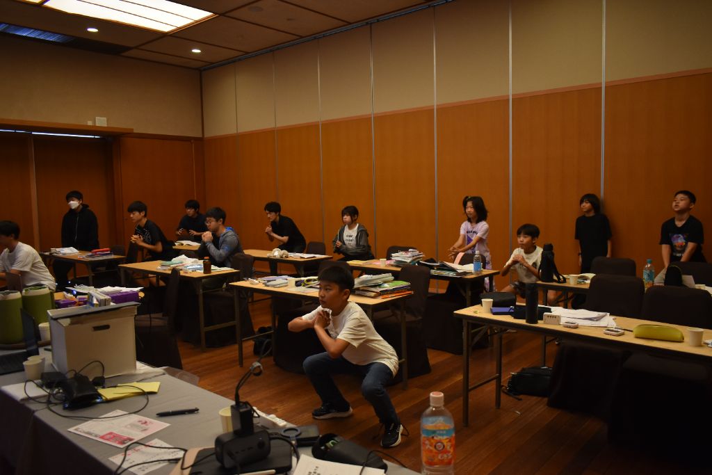 前回合宿の様子