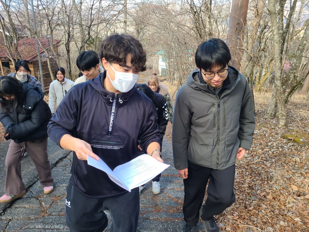 昨年の冬合宿の様子